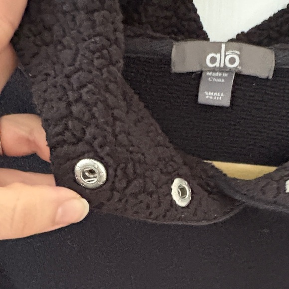ALO Yoga Dark Textured Hoodie - Picture 3 of 6